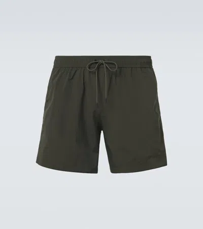 Moncler Swim Trunks In Green