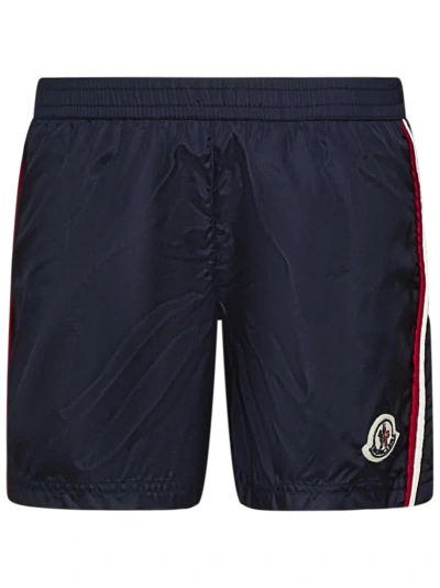 Moncler Kids' Swimsuit In Blue