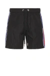 Moncler Swimwear In Black