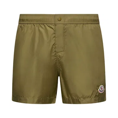 Pre-owned Moncler Swimwear 'brown' | Men's Size S
