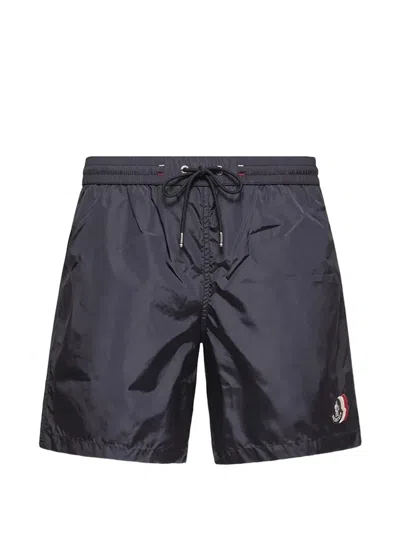 Moncler Swimwear In Black