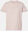 Moncler Logo Cotton T Shirt In 0