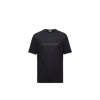 Moncler Logo Crewneck T-shirt In Blue