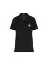 Moncler T-shirt And Polo Shirt In Black