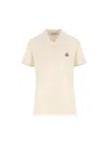Moncler T-shirt And Polo Shirt In White
