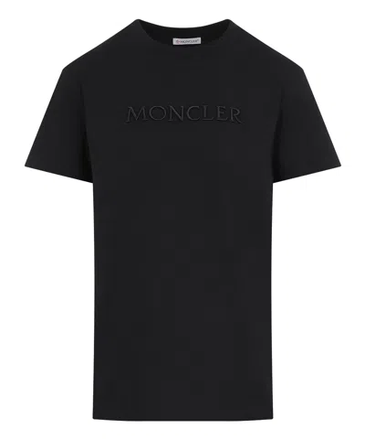 Moncler T-shirt In Black