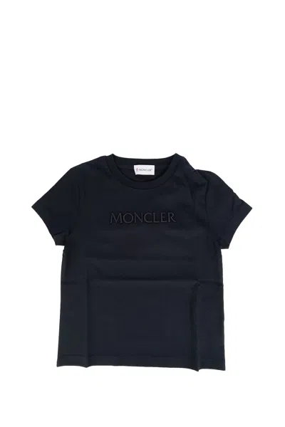 Moncler Kids' T-shirt In Black