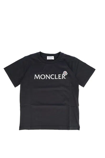 Moncler Kids' T-shirt In Black