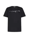 Moncler T-shirt In Black