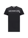 Moncler Ss T-shirt In Black