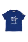 Moncler T-shirt In Blue