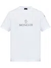 Moncler Logo Short-sleeved T-shirt In White