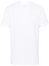 Moncler T-shirt Con Logo In White