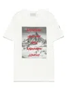 Moncler Graphic-print T-shirt In White