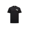 Moncler T-shirt En Coton In Blue