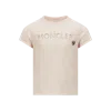 Moncler Logo T-shirt In Pink