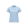 Moncler T-shirt En Coton À Logo Brodé Ton Sur Ton In Blue