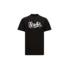 Moncler T-shirt En Coton À Logo Calligraphié In Black