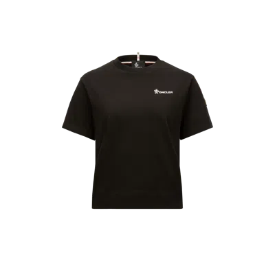 MONCLER T-SHIRT EN COTON À LOGO EMBOSSÉ