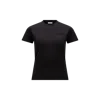 Moncler Logo-embellished Cotton T-shirt In Black