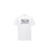 Moncler Mens White Graphic-print Crewneck Cotton T-shirt In White