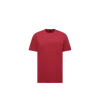 Moncler T-shirt En Coton À Logo Tridimensionnel In Red