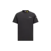 Moncler T-shirt En Coton À Maxi Logo X Frgmt In Black