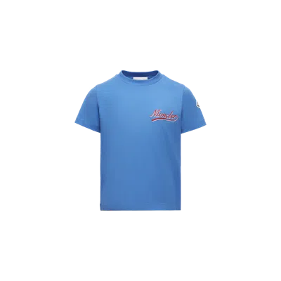 Moncler Kids' T-shirt En Coton À Motif Logo
