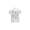 Moncler T-shirt En Coton À Motif Logo In White