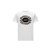 Moncler American Football Pattern T-shirt In White