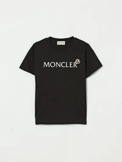 Moncler T-shirt  Kids Color Black
