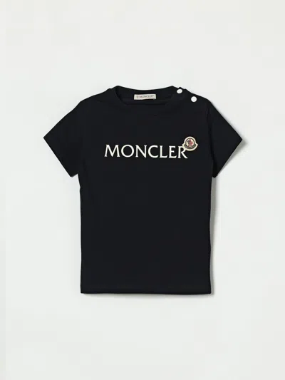 Moncler Babies' T-shirt  Kids Color Navy In Blue