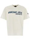 Moncler Logo-print Cotton T-shirt In White