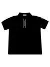 Moncler T Shirt Mm Logo Verticale In Blue