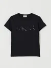 Moncler T-shirt  Kids Color Black In Black