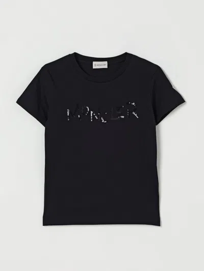 Moncler T-shirt  Kids Color Black