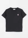 Moncler T-shirt  Kids Color Black