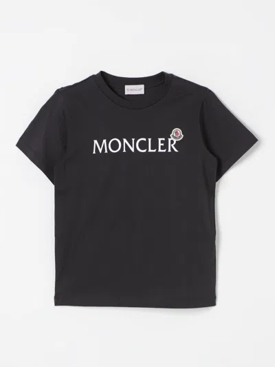 Moncler T-shirt  Kids Color Black