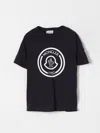 Moncler T-shirt  Kids Color Blue In Blue