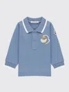 Moncler T-shirt  Kids Color Blue In Blue
