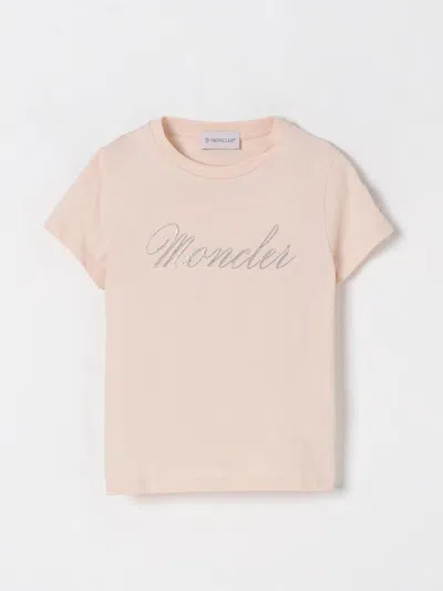 Moncler T-shirt  Kids Color Blush Pink