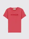 Moncler Kids' T-shirt  Kinder Farbe Fuchsia In Pink