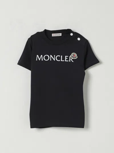 Moncler Logo T-shirt In Black