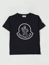 Moncler T-shirt  Kids Color Navy In Blue