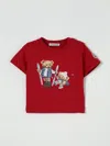 Moncler T-shirt  Kids Color Red In Red