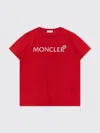 Moncler Kids' 티셔츠  남아 색상 레드 In Red