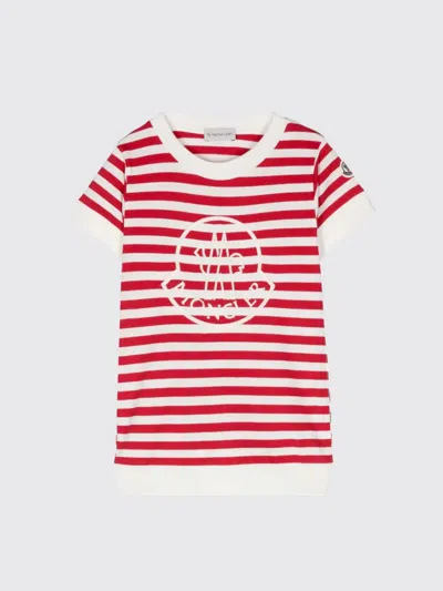 Moncler T-shirt  Kids Color Red