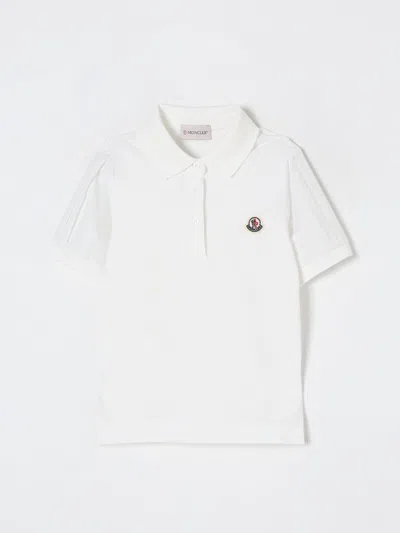 Moncler T-shirt  Kids Color White