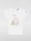Moncler T-shirt  Kids Color White In White