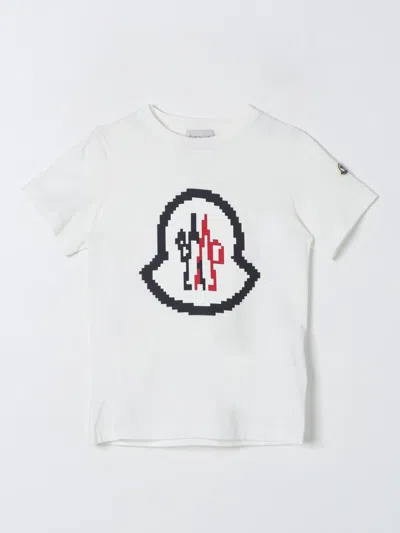 Moncler T-shirt  Kids Color White